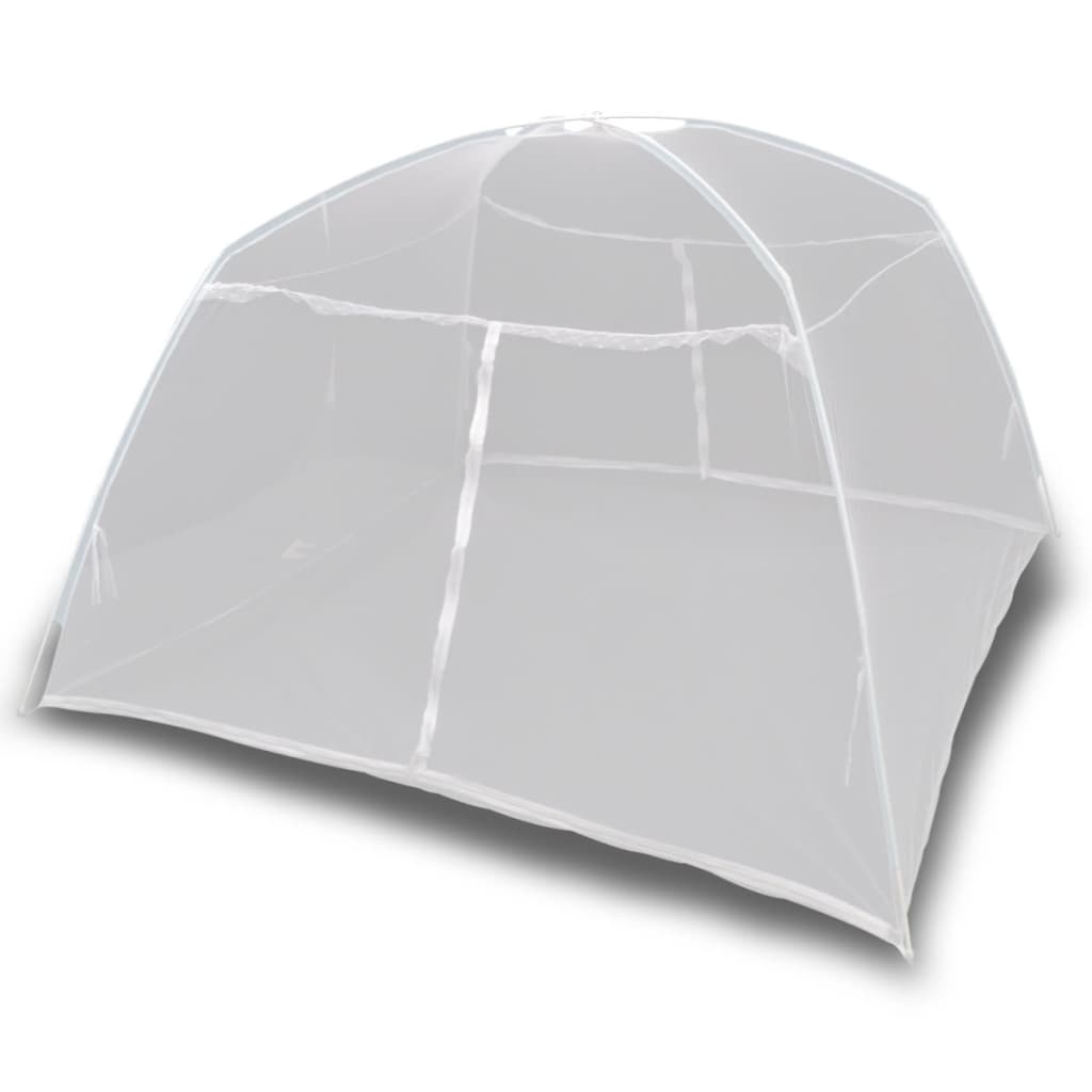 Vidaxl Mosquiton Net Mongolia mit 2 Türen 200x150x145 cm Weiß