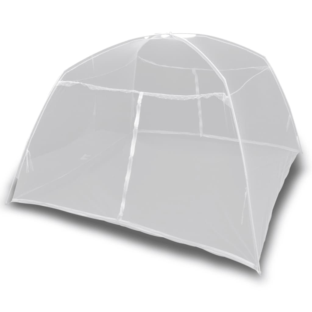 Vidaxl Mosquiton Net Mongolia mit 2 Türen 200x180x150 cm Weiß