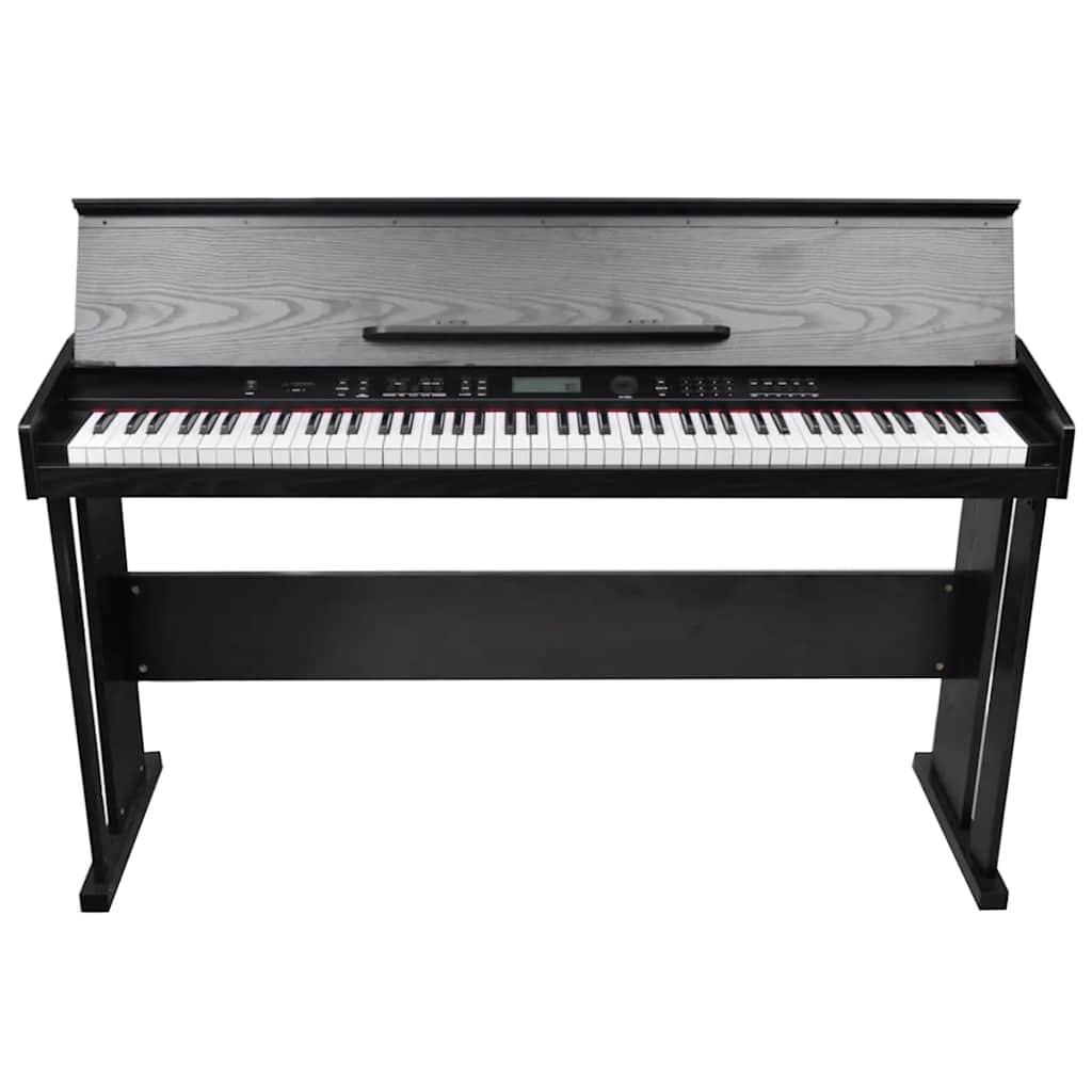 Vidaxl Electronic Digital Piano mit 88 Schlüssel und Seitenhalter