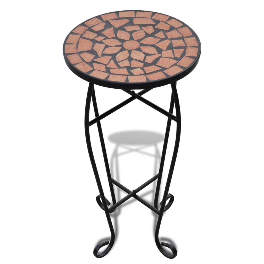 VIDAXL BEE TABELLE MOSAIC Terrakotta -ausgelöst