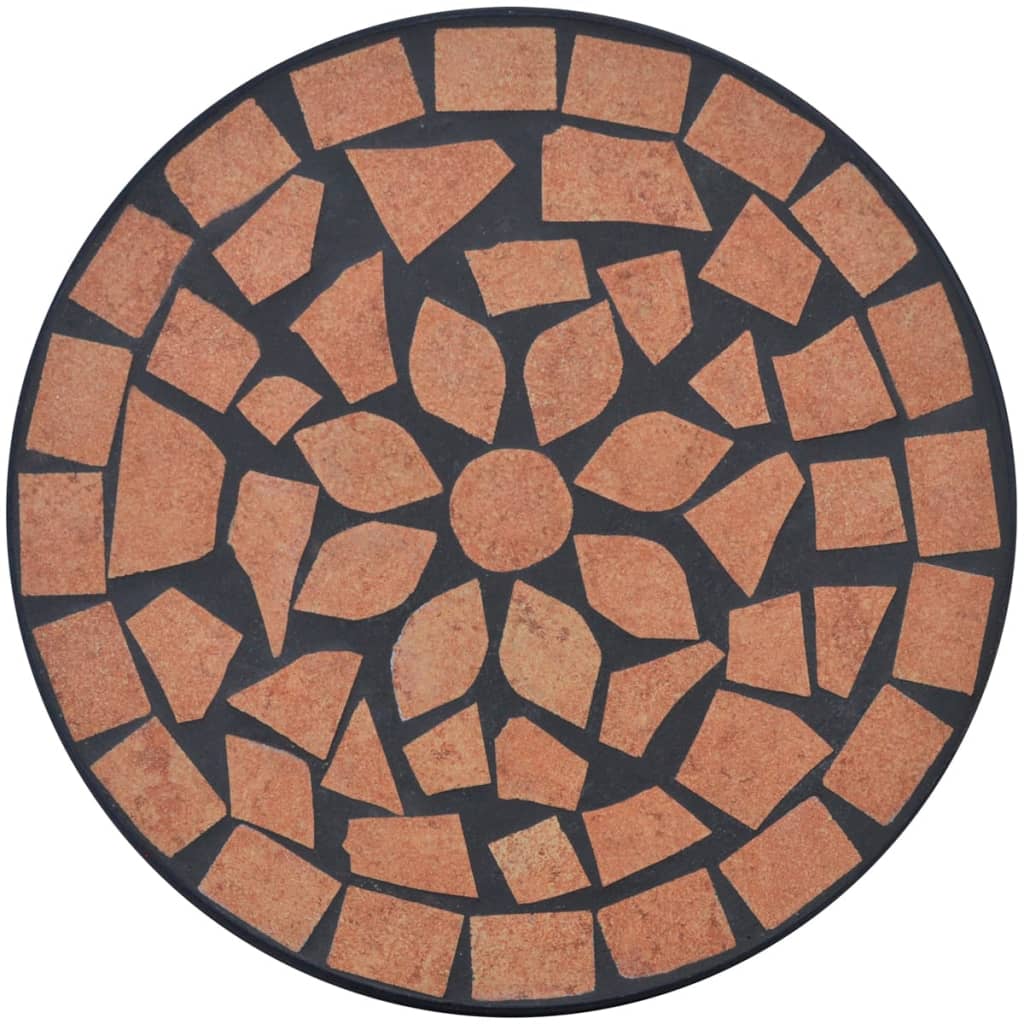 VIDAXL BEE TABELLE MOSAIC Terrakotta -ausgelöst