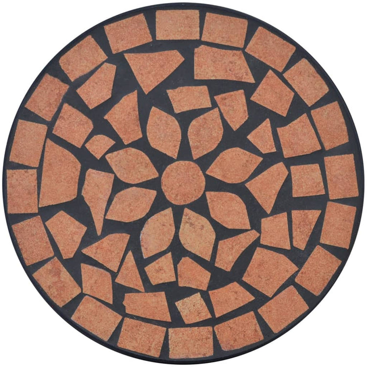 VIDAXL BEE TABELLE MOSAIC Terrakotta -ausgelöst