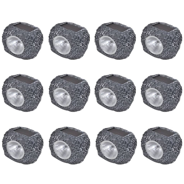 Vidaxl Outdoor Spotlight Solar LED 12 ST STIME -SHAPED