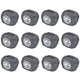 Vidaxl Outdoor Spotlight Solar LED 12 ST STIME -SHAPED
