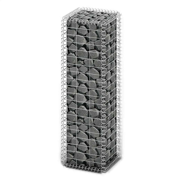 Vidaxl Schans Korb mit Deckel 100x30x30 cm verzinkter Draht