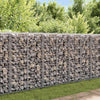 Vidaxl Schans Korb mit Deckel 100x30x30 cm verzinkter Draht