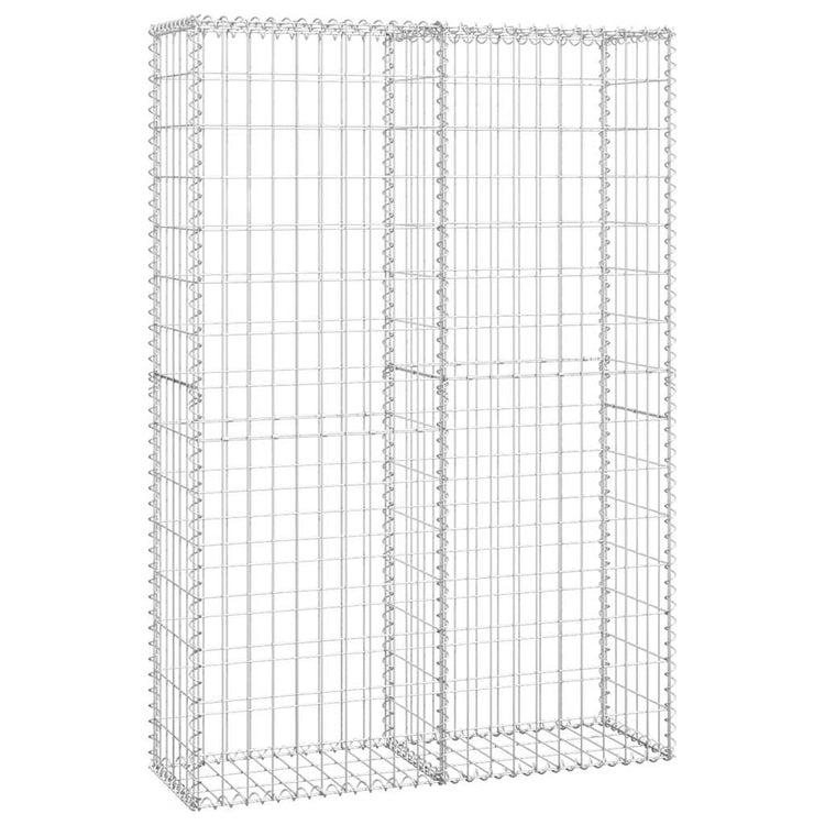 Vidaxl Schanskorf mit Deckel 150x100x30 cm verzinkter Draht