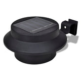 Vidaxl Outdoor -Lampe 6 Stücke schwarz - afbeelding 3