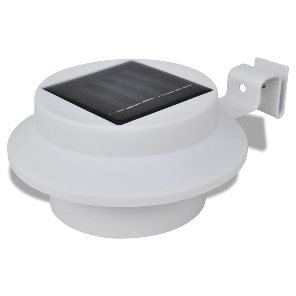 Vidaxl Outdoor -Lampe 6 Stücke weiß