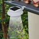 Vidaxl Outdoor -Lampe 6 Stücke weiß