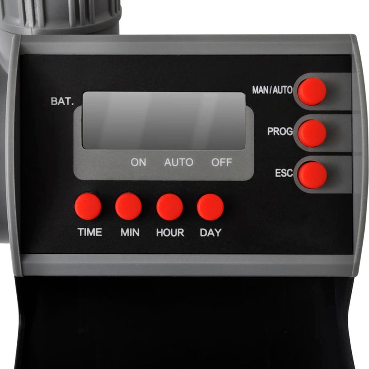 VIDAXL Automatische Bewässerungswassertimer + Anzeige (1 Ausgang)