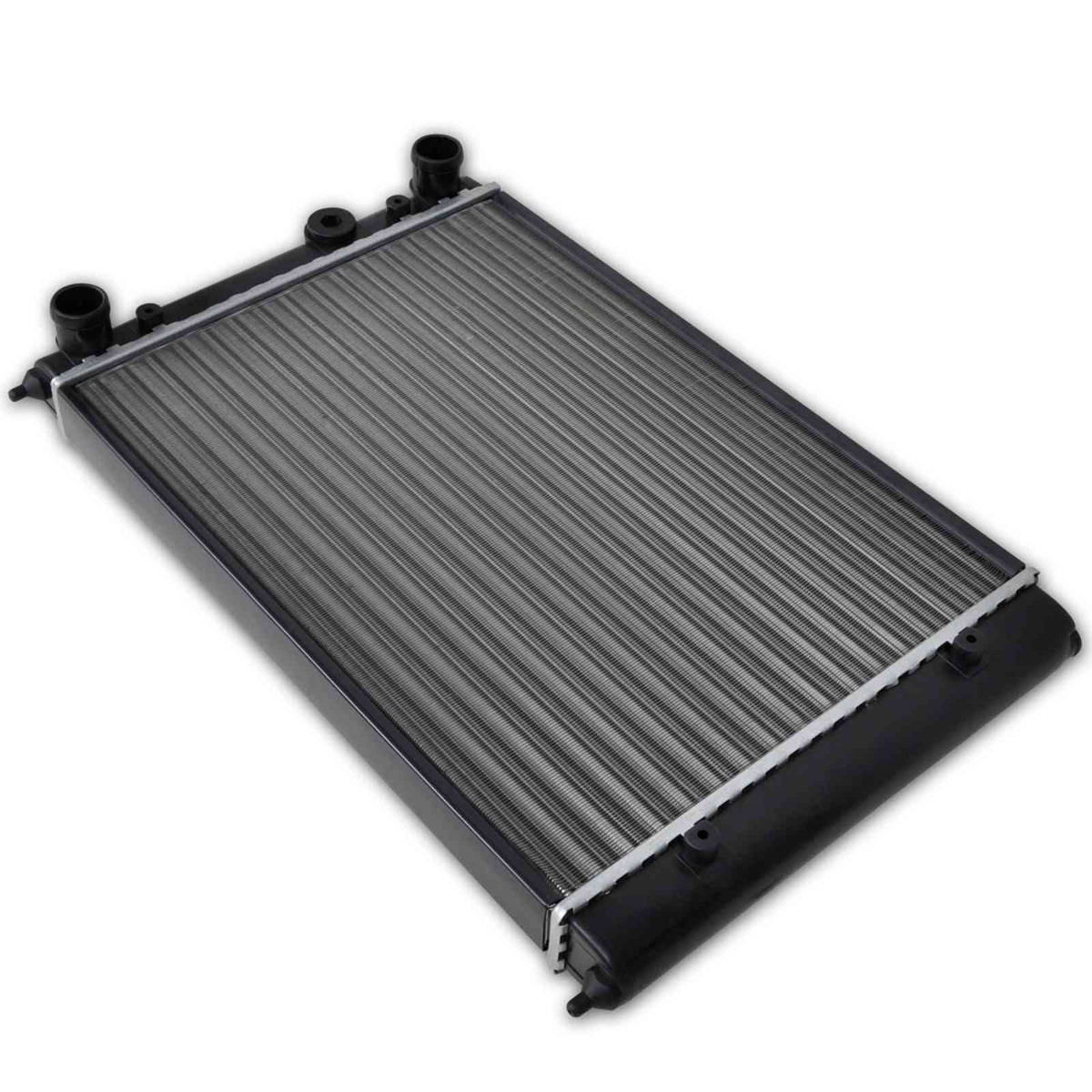 VidaXL Wasserkühler aus schwarzem Metall