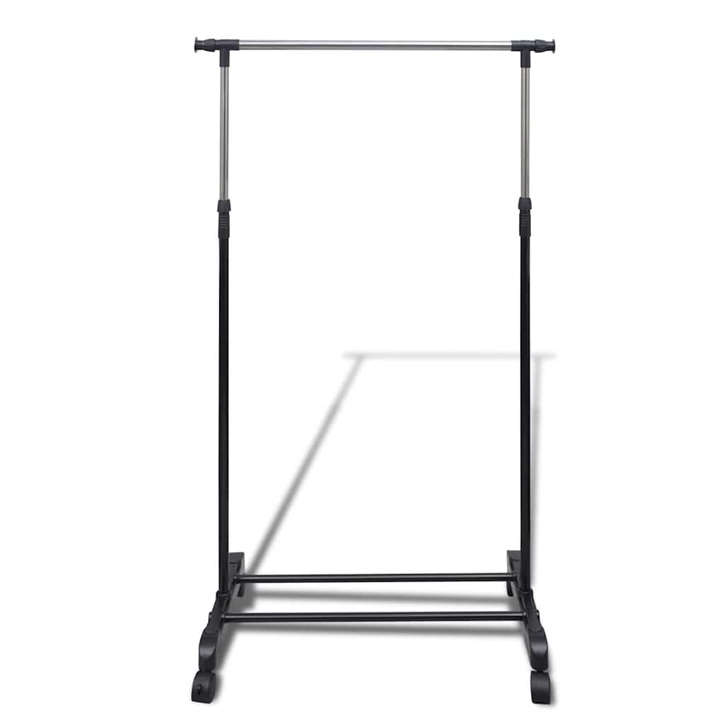VIDAXL -Kleidungsständer verstellbar 2 STs mit 1 Hanging Rail