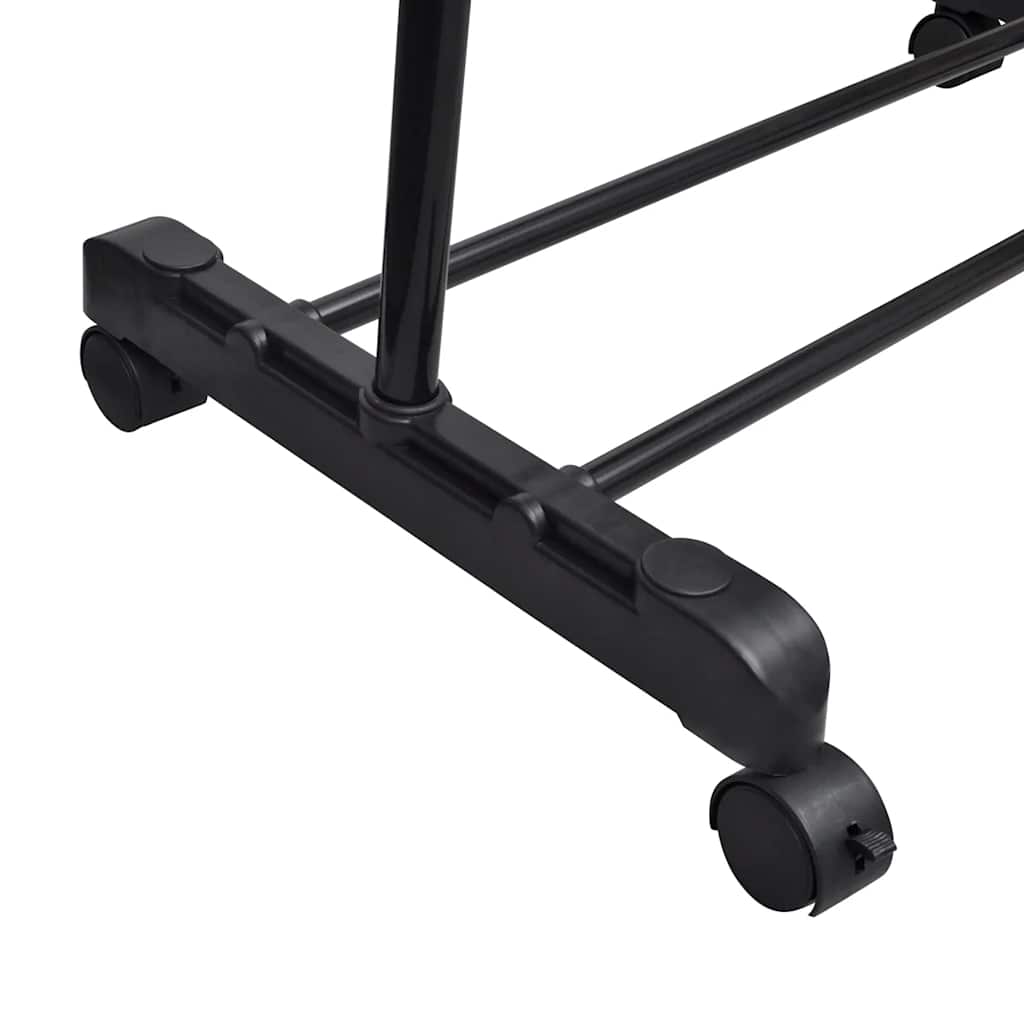 VIDAXL -Kleidungsständer verstellbar 2 STs mit 1 Hanging Rail