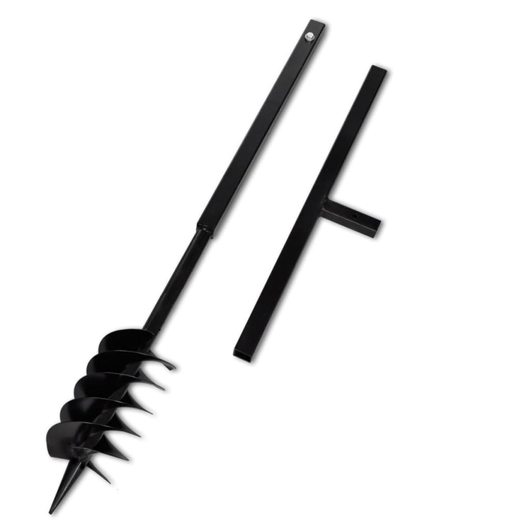 VIDAXL MORDE BRACKEN mit Griff und Schraubenkopf (Doppelschraube) 120 mm (schwarz)