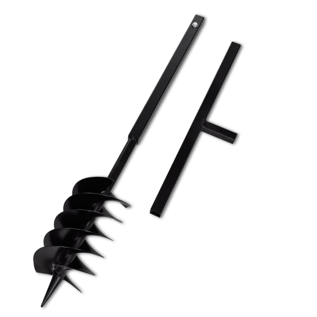 VIDAXL MORDE BRACHE mit Griff und Schraubenkopf 150 mm (schwarz)