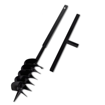 VIDAXL MORDE BRACHE mit Griff und Schraubenkopf 150 mm (schwarz)