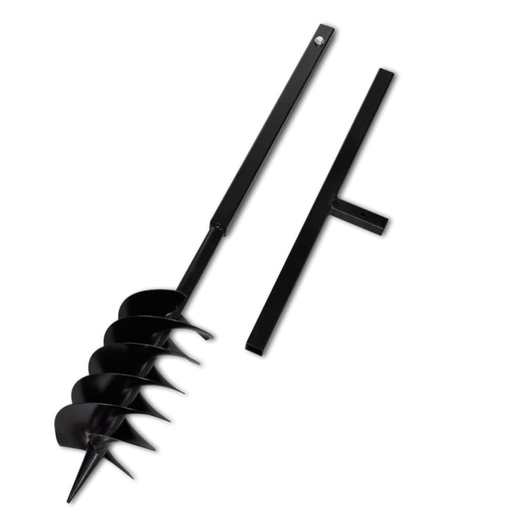 VIDAXL MORDE BRACHE mit Griff und Schraubenkopf 150 mm (schwarz)