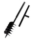 VIDAXL MORDE BRACHE mit Griff und Schraubenkopf 150 mm (schwarz)
