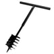 VIDAXL MORDE BRACHE mit Griff und Schraubenkopf 180 mm (schwarz)