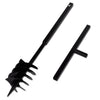VIDAXL MORDE BRACHE mit Griff und Schraubenkopf 180 mm (schwarz)