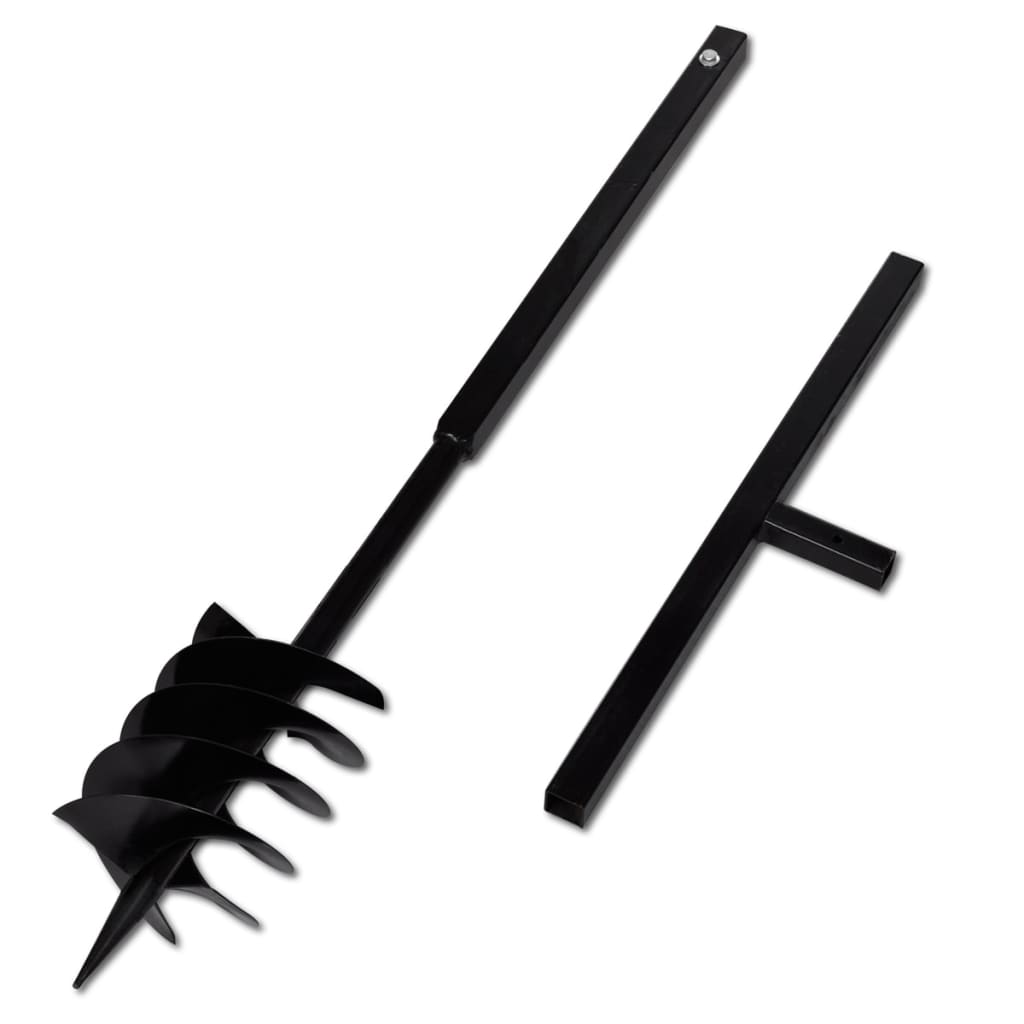 VIDAXL MORDE BRACHE mit Griff und Schraubenkopf 180 mm (schwarz)