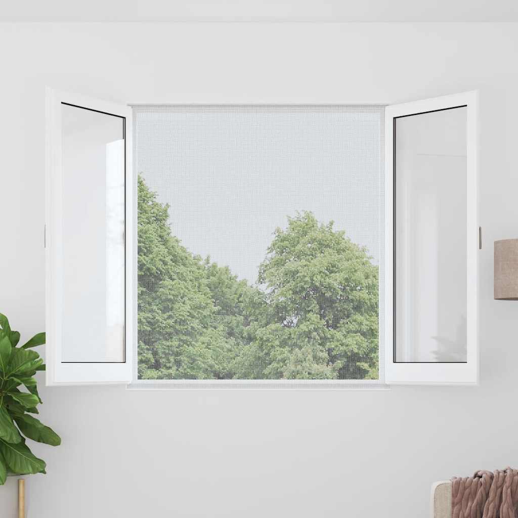 VIDAXL -MESH 100x500 cm Aluminium Silberfarben