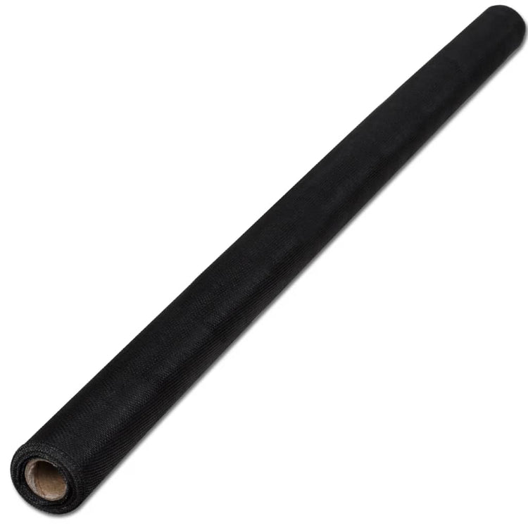 Vidaxl Mesh 100x500 cm Faserschwarz schwarz