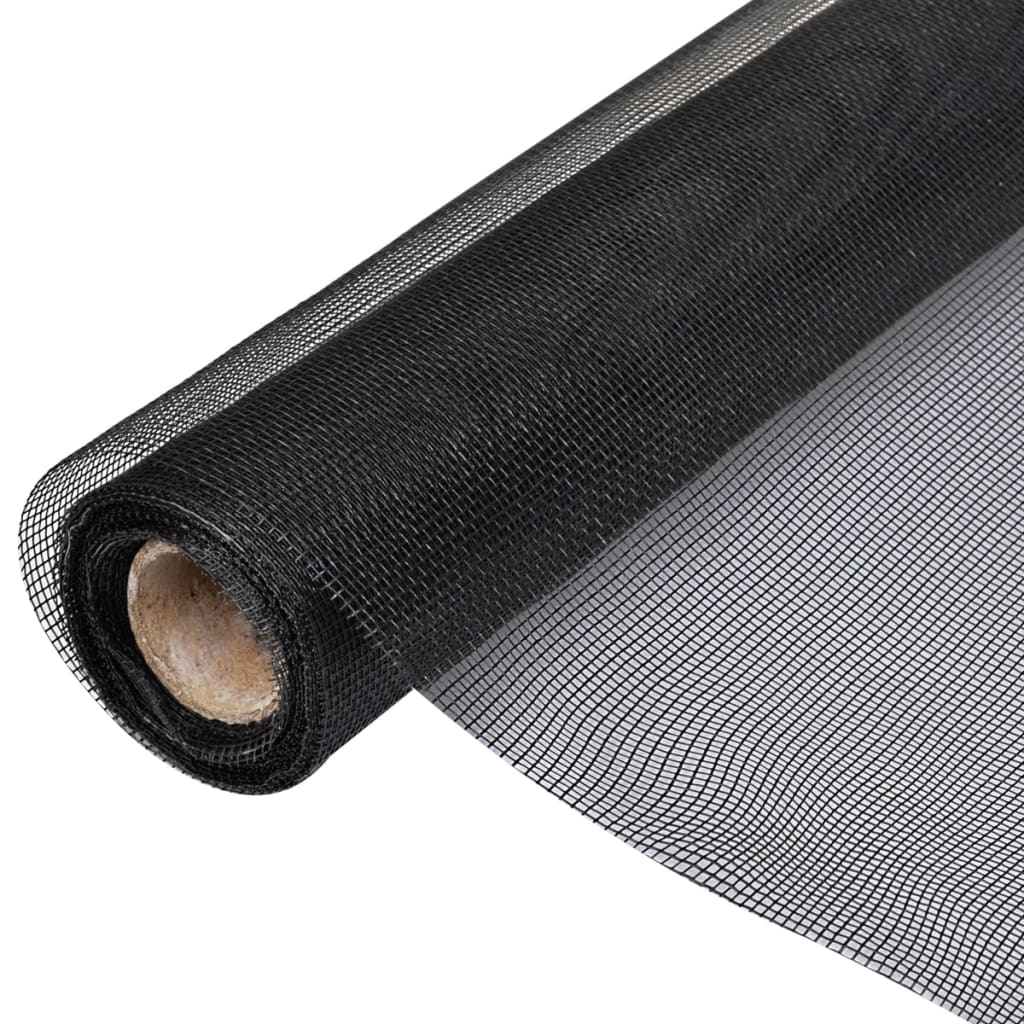 Vidaxl Mesh 100x1000 cm Faserschwarz schwarz