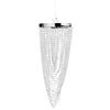 Vidaxl -Kronleuchter 22,5 x 58 cm