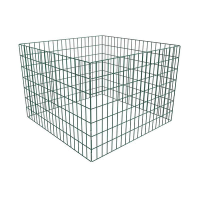 Vidaxl Compost Bin Square 100x100x70 cm Maschen