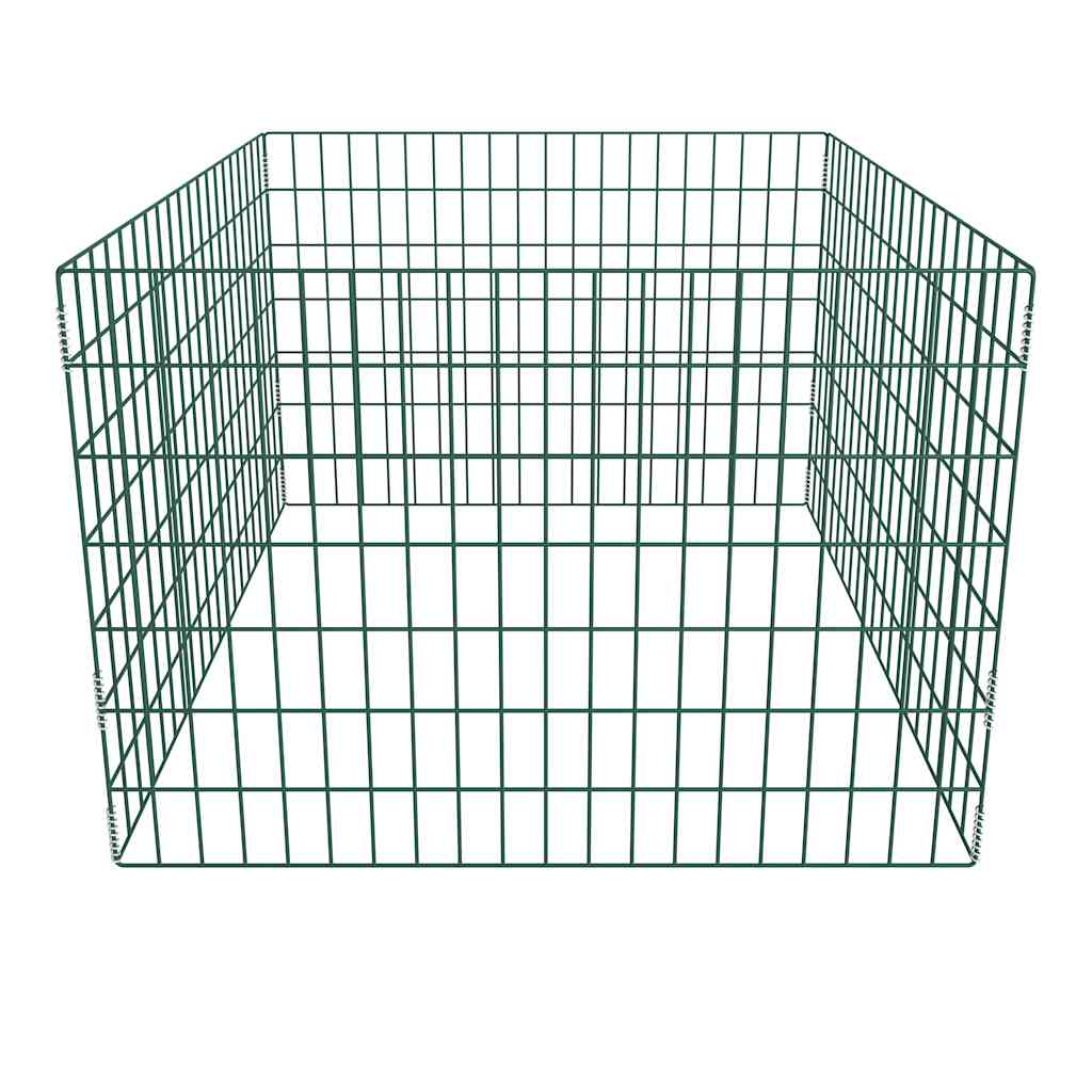 Vidaxl Compost Bin Square 100x100x70 cm Maschen