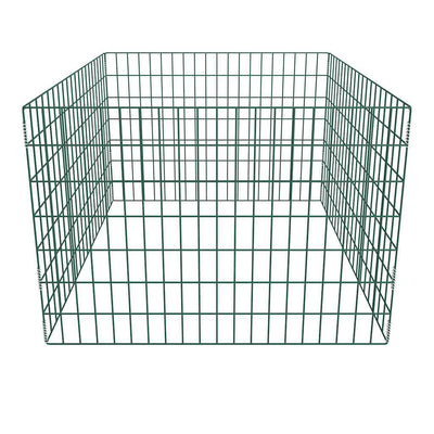 Vidaxl Compost Bin Square 100x100x70 cm Maschen