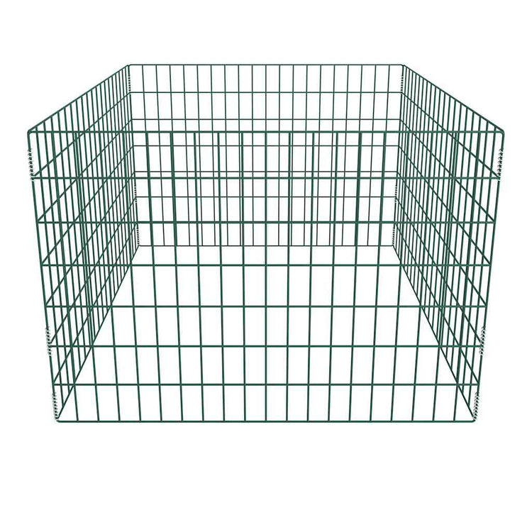 Vidaxl Compost Bin Square 100x100x70 cm Maschen