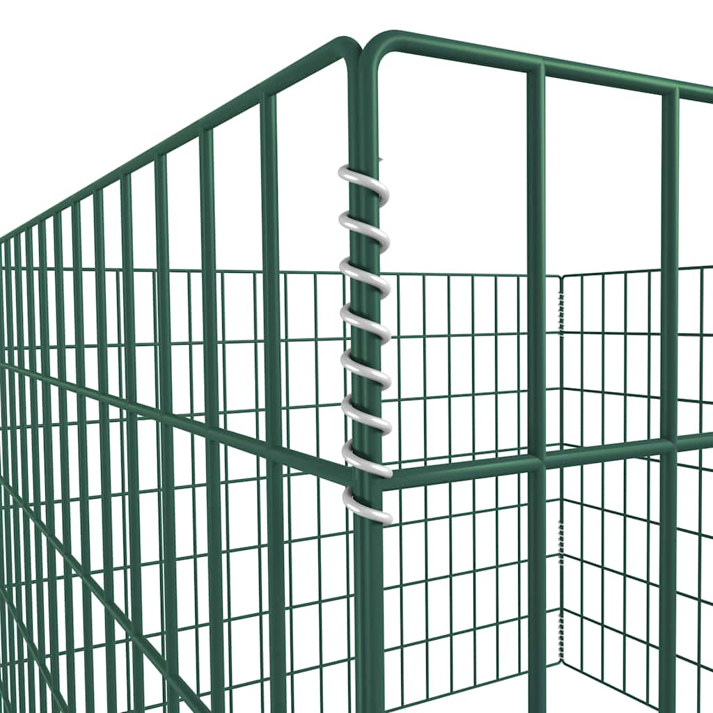 Vidaxl Compost Bin Square 100x100x70 cm Maschen