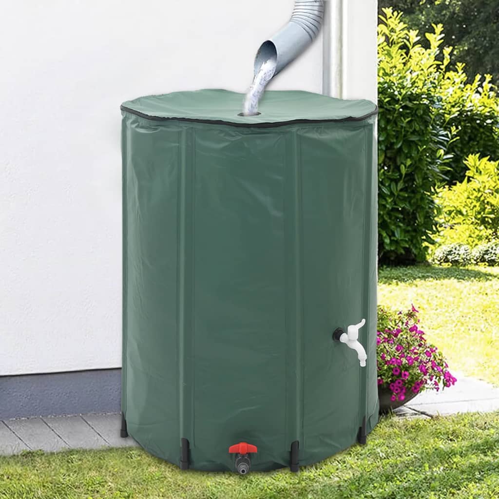 VIDAXL FALTBERABERWASSER TANK 250L (grün)