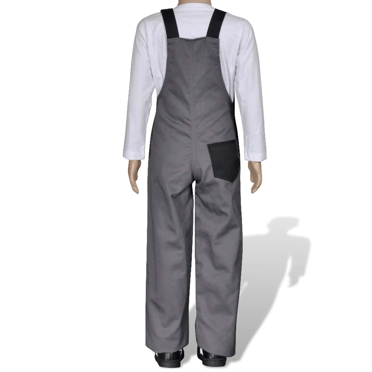 VidaXL Trägerhose grau 98 104
