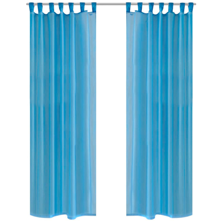 Vidaxl türkiser Fremd 140 x 245 cm 2 Teile