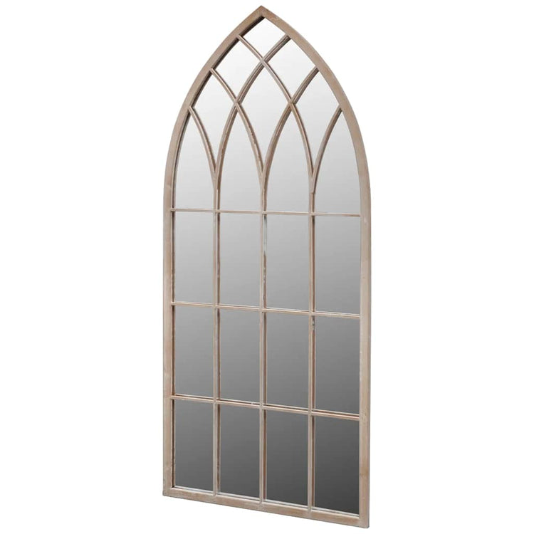 Vidaxl Gartenspiegel Gothic Bogen -verändert 50x115 cm