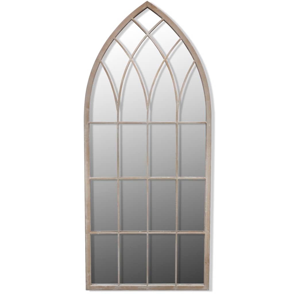 Vidaxl Gartenspiegel Gothic Bogen -verändert 50x115 cm