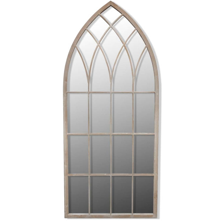 Vidaxl Gartenspiegel Gothic Bogen -verändert 50x115 cm