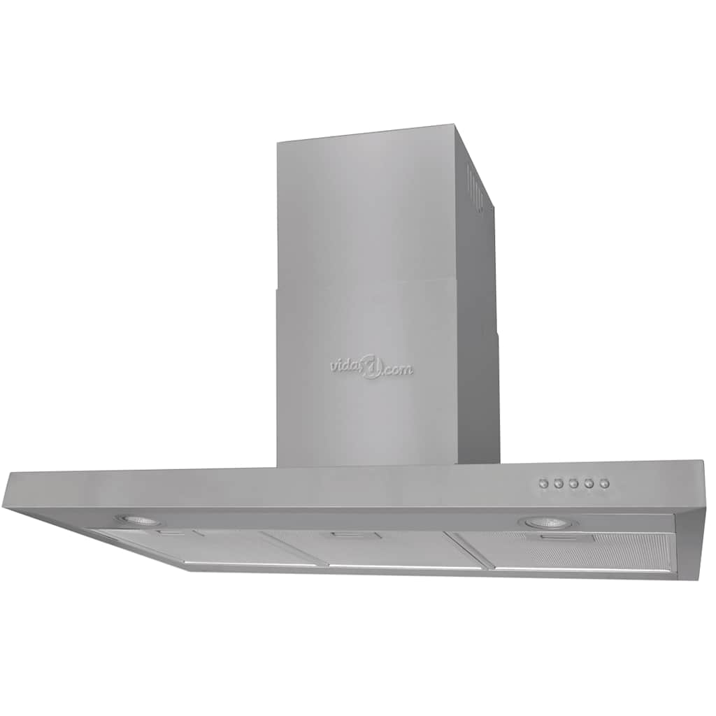 Vidaxl Extractor Hood Flat 900 mm Edelstahl