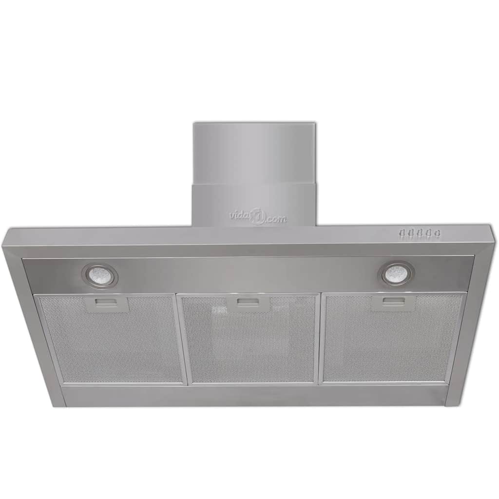 Vidaxl Extractor Hood Flat 900 mm Edelstahl