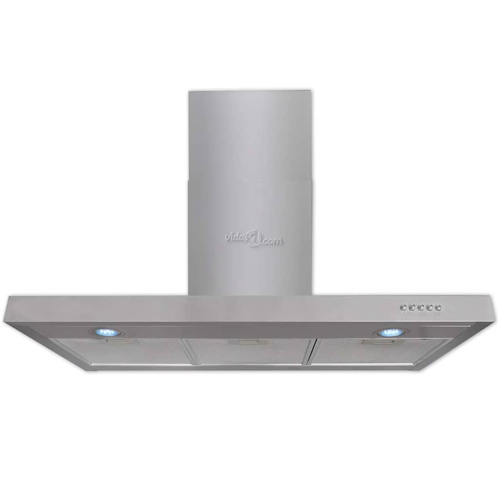 Vidaxl Extractor Hood Flat 900 mm Edelstahl