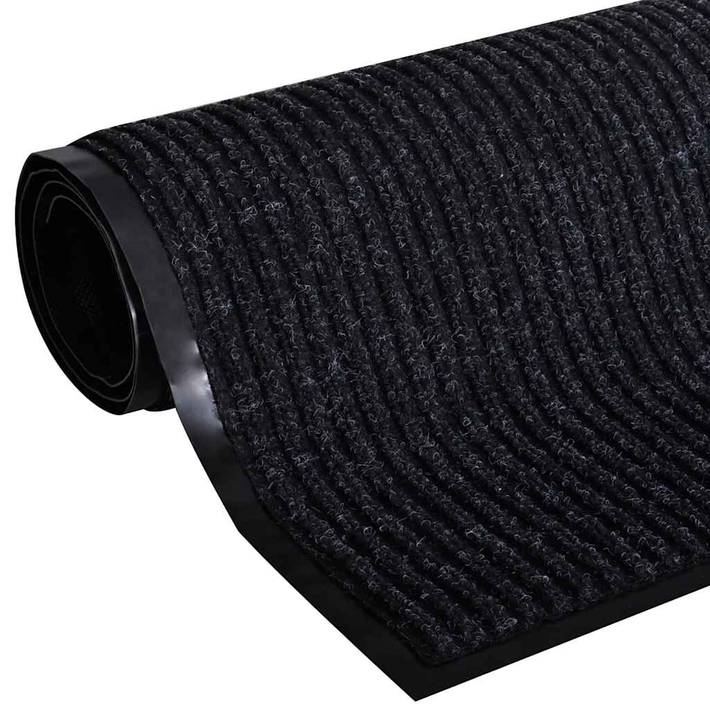Vidaxx Fußmatte 90x150 cm PVC schwarz