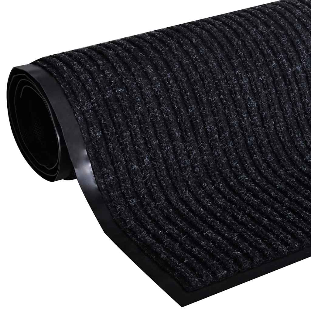 Vidaxx Fußmatte 120x180 cm PVC schwarz