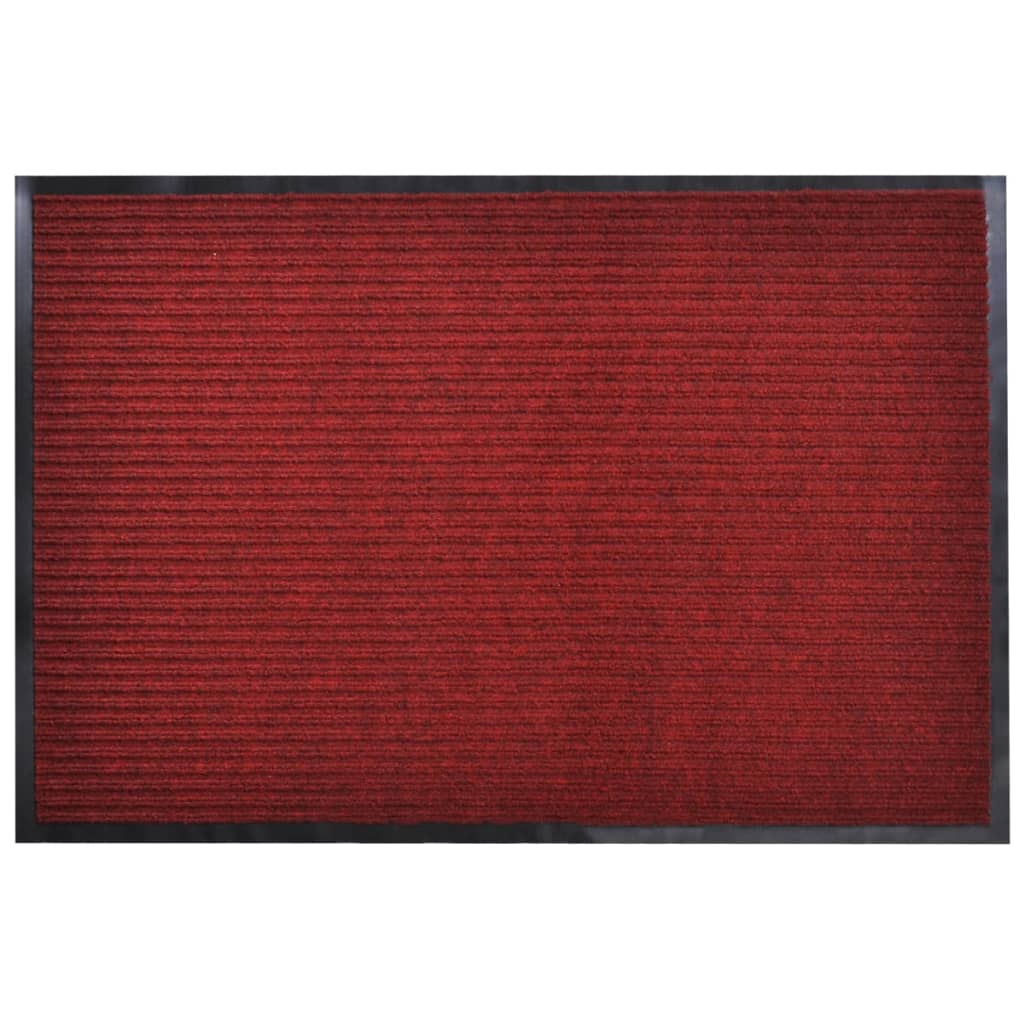 Vidaxx Fußmatte 90x120 cm PVC rot