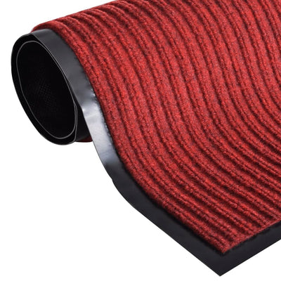 Vidaxx Fußmatte 120x180 cm PVC rot