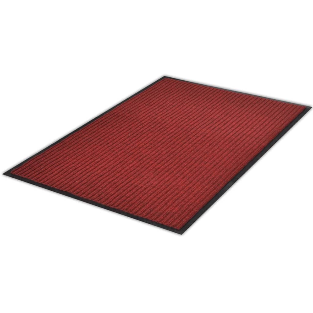 Vidaxx Fußmatte 120x180 cm PVC rot