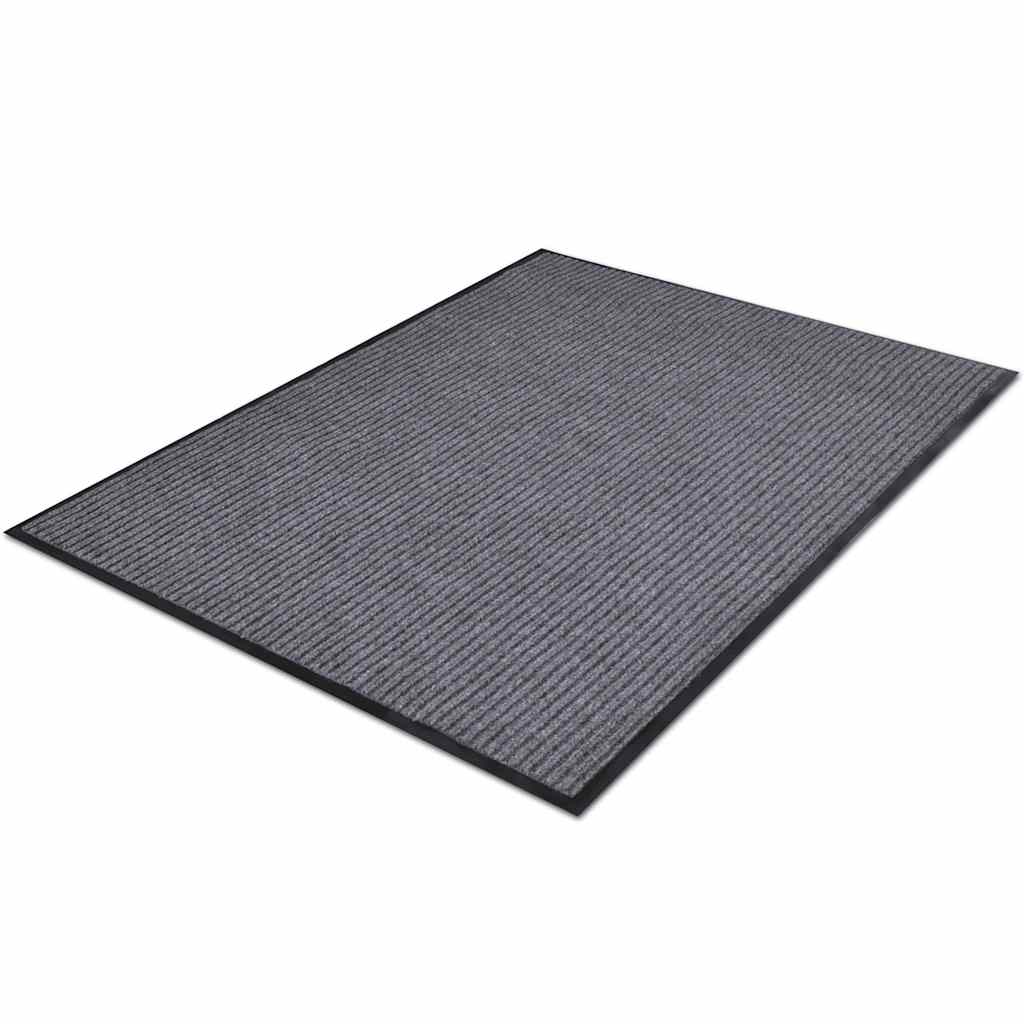 Vidaxx Fußmatte 90x60 cm PVC grau